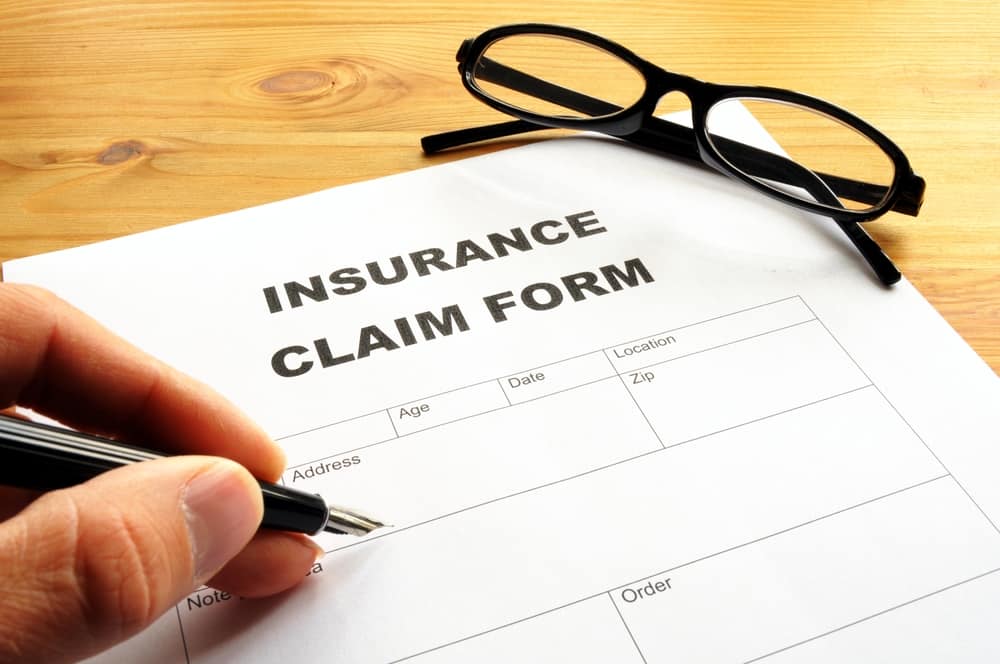 filing an insurance claim after Hurricane Harvey