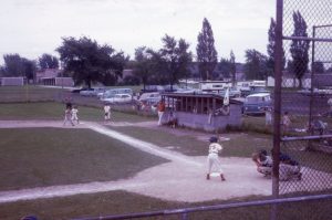 old little league game