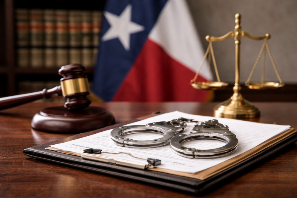 Texas legal documents reflecting changes to sex crime laws and criminal consequences